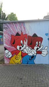 Fix und Foxy Graffiti Gelsenkirchen