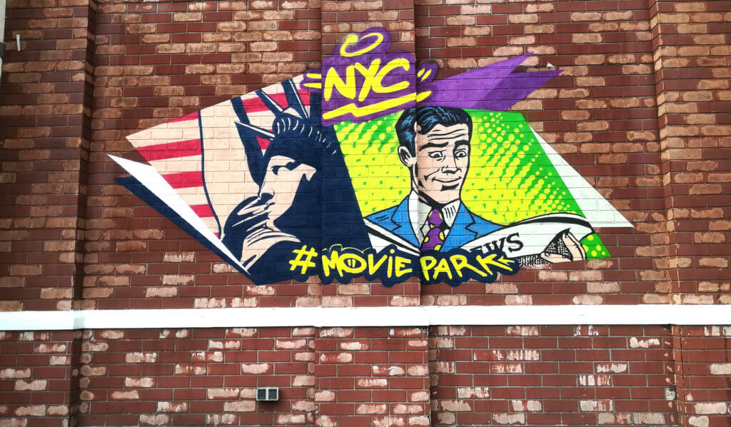 Graffiti Popart Movie Park Germany Bottrop