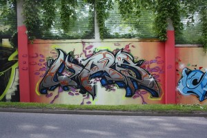 Graffiti Bochum Springorium Straße